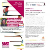 Lese-Glück mit Literaturkritikerin Annemarie Stoltenberg